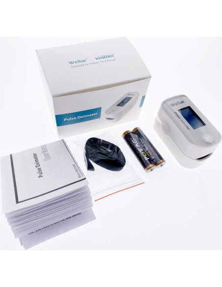 Oxímetro de Pulso Wellue FS20F Bluetooth con Pantalla OLED Oxímetro de Pulso Wellue FS20F Bluetooth con Pantalla OLED