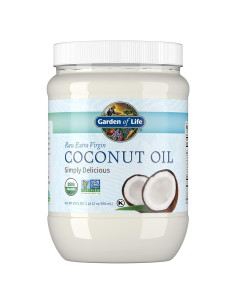 Aceite de Coco Orgánico Jardín de la Vida 861 ml Crudo Virgen