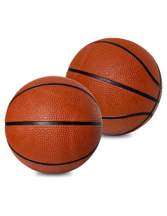 Balones de Baloncesto Mini Botabee 5" Goma Paquete de 2