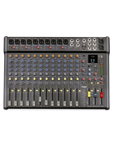 Mezclador de Audio T162-FX 18 Canales Bluetooth 99 Efectos
