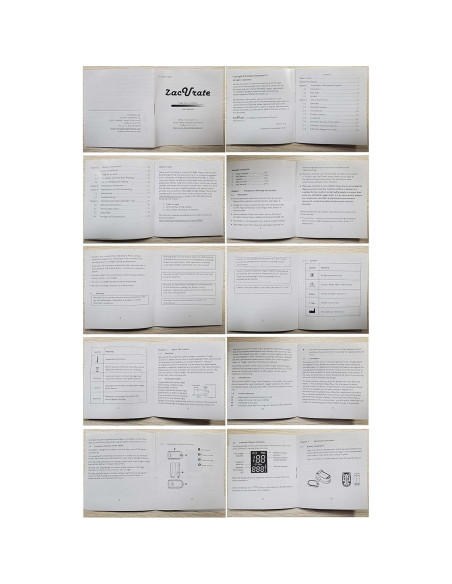 Oxímetro de Pulso Zacurate 500DL con Funda y Baterías Oxímetro de Pulso Zacurate 500DL con Funda y Baterías