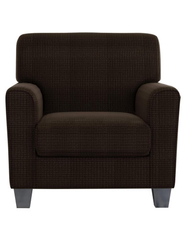 Funda de Silla ZNSAYOTX 2 Piezas Antideslizante Café