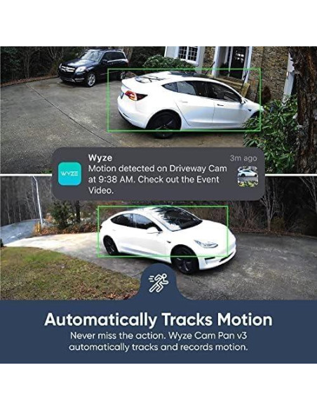 Cámara de Seguridad Wyze Cam Pan v3 1080P IP65 Interior/Exterior Cámara de Seguridad Wyze Cam Pan v3 1080P IP65 Interior/Exterior