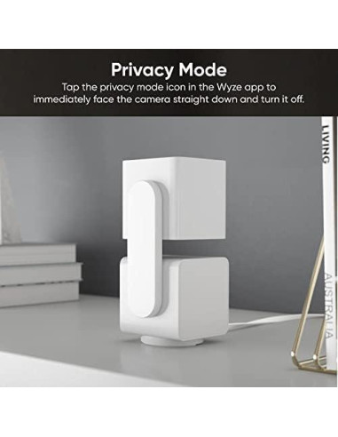 Cámara de Seguridad Wyze Cam Pan v3 1080P IP65 Interior/Exterior