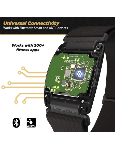 Brazalete Scosche Rhythm 2.0 Azul Impermeable ANT+ BLE Brazalete Scosche Rhythm 2.0 Azul Impermeable ANT+ BLE