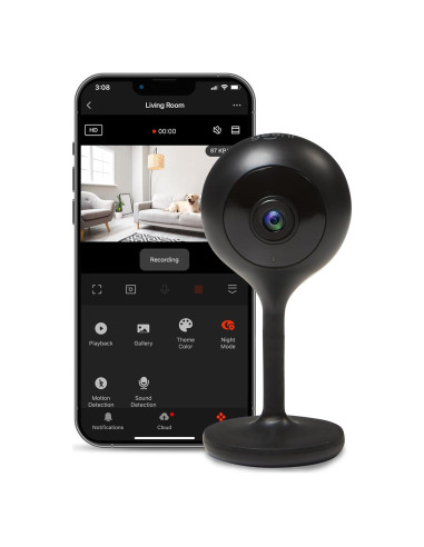 Cámara de Seguridad Geeni Look 1080p HD con Audio y Alertas
