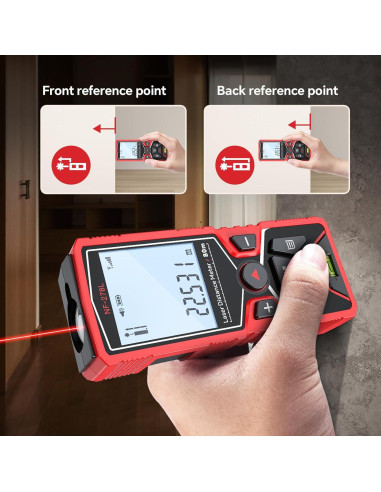 Medidor Láser Noyafa NF-278L 80m Digital con Nivel