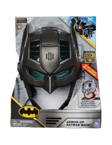 Máscara Armor-Up Batman Spin Master con Sonidos y Luces