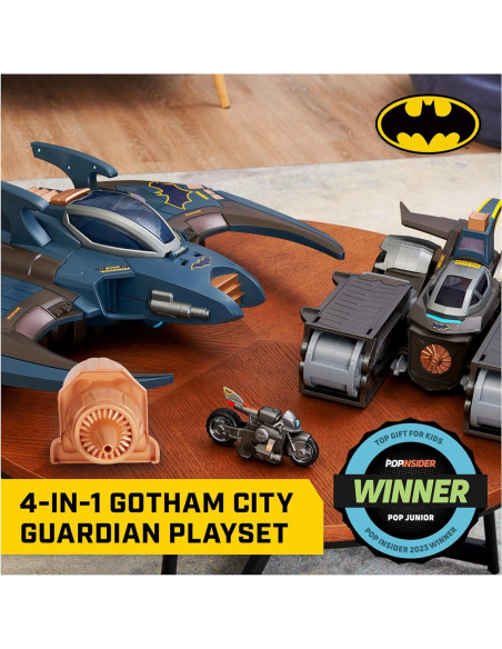Juego Ciudad Gótica Guardian Batman 4-en-1 con Luces y Sonidos Juego Ciudad Gótica Guardian Batman 4-en-1 con Luces y Sonidos