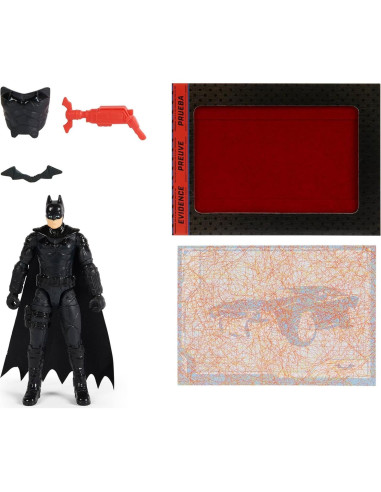 Figura de acción Batman 10 cm Spin Master 2022 con accesorios