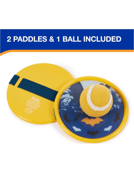 Juego de Atrapar DC Batman Swimways con 2 Paletas y 1 Pelota Juego de Atrapar DC Batman Swimways con 2 Paletas y 1 Pelota