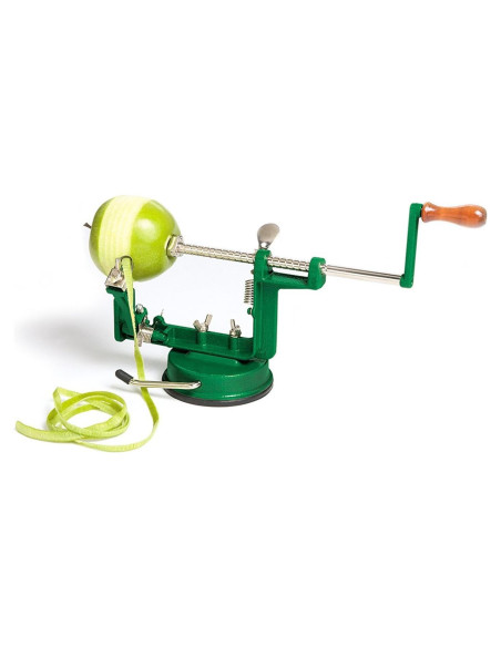 Máquina peladora de manzanas Fox Run con base de succión Máquina peladora de manzanas Fox Run con base de succión