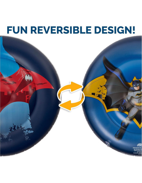 Flotador Inflable Batman Swimways 102 cm Reversible Flotador Inflable Batman Swimways 102 cm Reversible