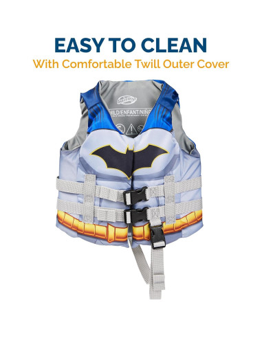 Chaleco Salvavidas SwimWays Batman 2-24 kg para Niños