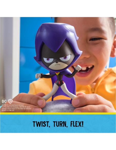 Figura de Acción Twisty Titans Raven - Juguete para Niños Figura de Acción Twisty Titans Raven - Juguete para Niños