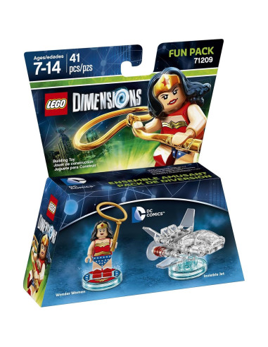 Paquete Divertido LEGO DC Wonder Woman - 20.32x17.19 cm