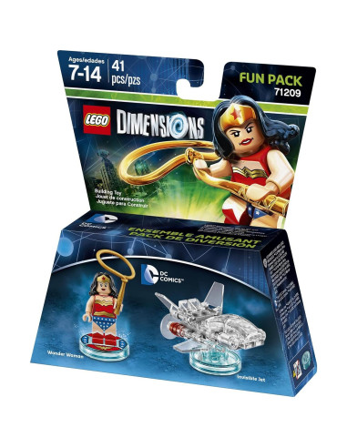 Paquete Divertido LEGO DC Wonder Woman - 20.32x17.19 cm