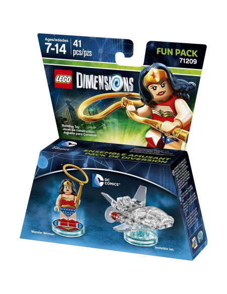 Paquete Divertido LEGO DC Wonder Woman - 20.32x17.19 cm Paquete Divertido LEGO DC Wonder Woman - 20.32x17.19 cm