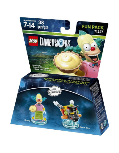 Paquete Krusty LEGO Dimensions - Personaje y Vehículo