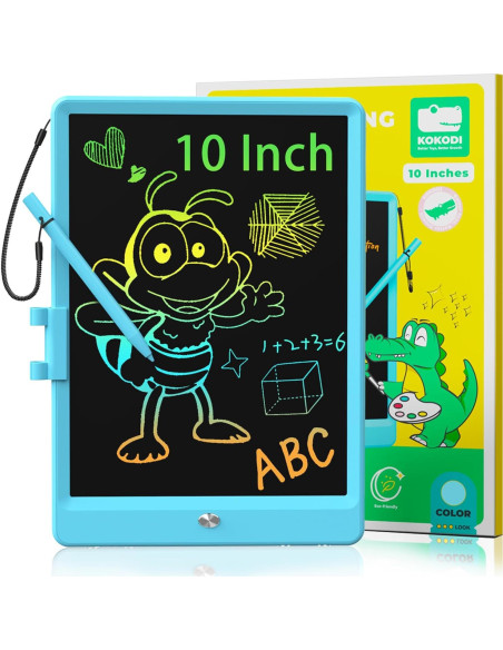 Tableta de Escritura LCD KOKODI 10" Colorida para Niños Tableta de Escritura LCD KOKODI 10" Colorida para Niños