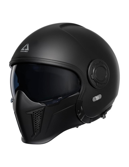 Casco de Motocicleta TRIANGLE OP12A Doble Visor Negro S Casco de Motocicleta TRIANGLE OP12A Doble Visor Negro S