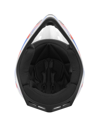 Casco Infantil TCT-MOTORPARTS Azul Pequeño para Motocross