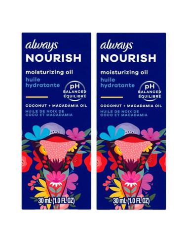 Aceite Hidratante Always Nourish pH Equilibrado 30 mL x2