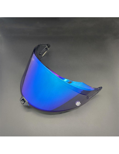 Escudo de Casco BSTOP R2R Policarbonato Plata UV