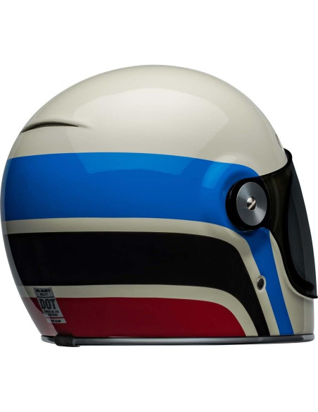 Casco Bullitt BELL Speedway Gloss Vintage Blanco/Azul P Casco Bullitt BELL Speedway Gloss Vintage Blanco/Azul P