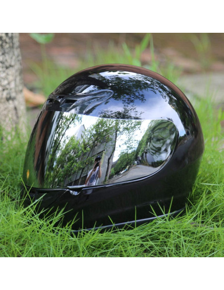 Casco TCMT Off-Road Grande Negro Brillante DOT Casco TCMT Off-Road Grande Negro Brillante DOT