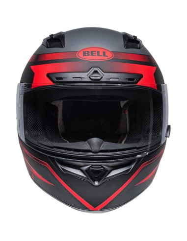 Casco BELL Qualifier DLX MIPS Raiser Negro Rojo Pequeño