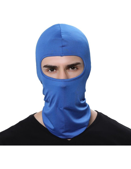 Paquete de 3 Pasamontañas Unisex Azul para Aire Libre Paquete de 3 Pasamontañas Unisex Azul para Aire Libre