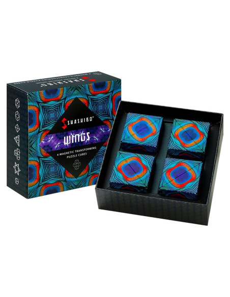 SHASHIBO Cubo Antiestrés - Juguete Sensorial 4 Piezas SHASHIBO Cubo Antiestrés - Juguete Sensorial 4 Piezas
