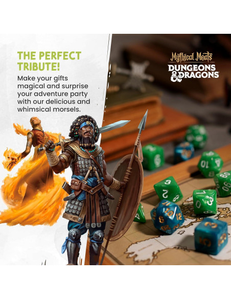 Paquete de 12 Palitos de Jerky Mythical Meats D&D - Sin MSG Paquete de 12 Palitos de Jerky Mythical Meats D&D - Sin MSG