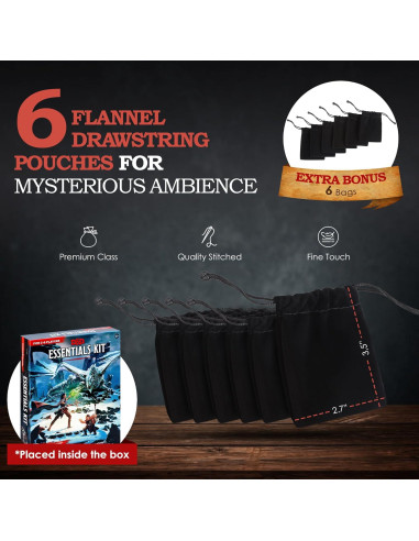 Dungeons and Dragons Kit Esencial - Juego de Mesa DND 5ta Edición