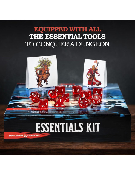 Dungeons and Dragons Kit Esencial - Juego de Mesa DND 5ta Edición Dungeons and Dragons Kit Esencial - Juego de Mesa DND 5ta Edición