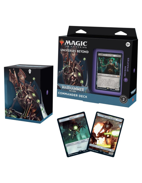 Mazo Commander Magic: The Gathering Necron 100 cartas Mazo Commander Magic: The Gathering Necron 100 cartas