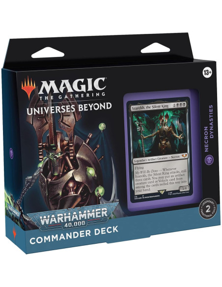 Mazo Commander Magic: The Gathering Necron 100 cartas Mazo Commander Magic: The Gathering Necron 100 cartas