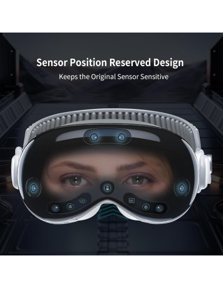 Funda TPU Clara Hualimei para Apple Vision Pro 2024 - Protección Resistente a Rayones Funda TPU Clara Hualimei para Apple Vision Pro 2024 - Protección Resistente a Rayones