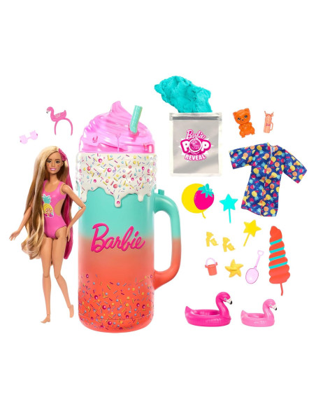 Muñeca Barbie Pop Reveal Mattel Set de Regalo 15+ Sorprisas Muñeca Barbie Pop Reveal Mattel Set de Regalo 15+ Sorprisas