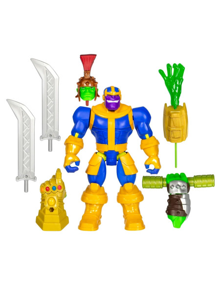 Figura de Acción Thanos Marvel MixMashers 12,7 cm Deluxe Figura de Acción Thanos Marvel MixMashers 12,7 cm Deluxe