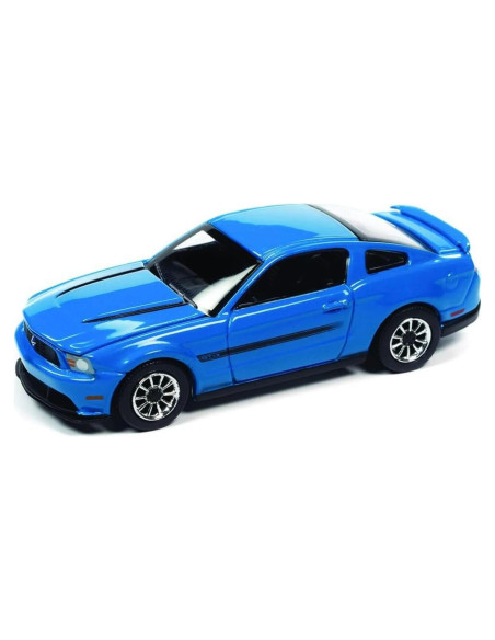 Auto World Mustang GT/CS 2012 a Escala 1:64 Azul Auto World Mustang GT/CS 2012 a Escala 1:64 Azul