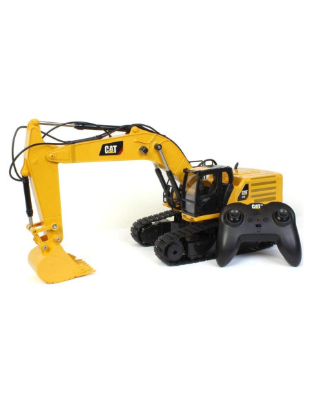 Camión Excavadora RC Diecast Masters CAT 336 1:24 Amarillo Camión Excavadora RC Diecast Masters CAT 336 1:24 Amarillo