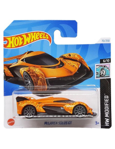 Hot Wheels McLaren Solus GT Naranja 1:64 Coche Coleccionable
