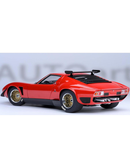 Autoart Miura SVR Jota Rojo 1:18 Modelo a Escala Detallado Autoart Miura SVR Jota Rojo 1:18 Modelo a Escala Detallado