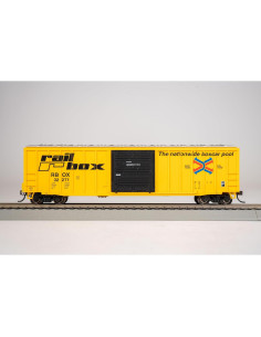 Vagón de Carga Bachmann 50' con Luz LED Intermitente 2