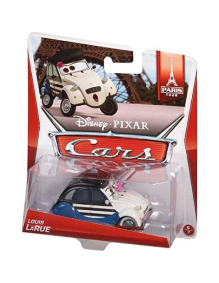 Vehículo Diecast Mattel Cars 1:55 Personaje No. 6 Vehículo Diecast Mattel Cars 1:55 Personaje No. 6