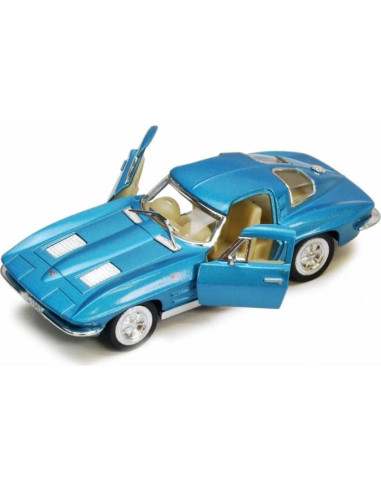 Set de 4 Modelos de Coche Kinsmart 1963 Corvette 1/36