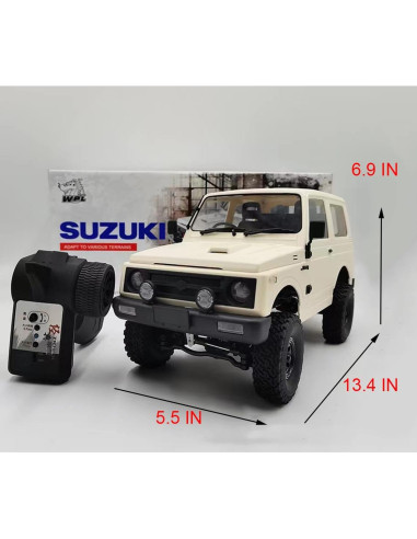 Camión RC WPL C74 1/10 4x4 Off Road con Motor 370
