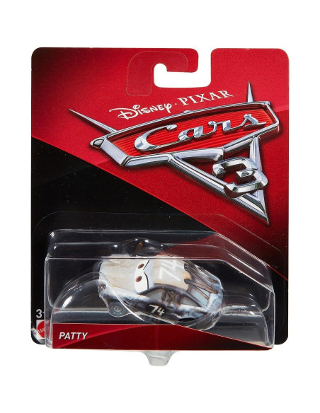 Vehículo Diecast Disney Cars 3 Patty 8cm Mattel Vehículo Diecast Disney Cars 3 Patty 8cm Mattel